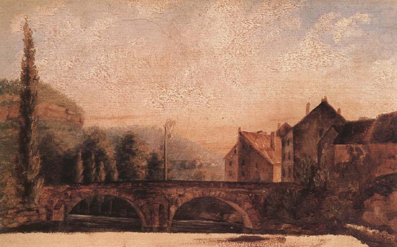 Gustave Courbet Bridge oil painting picture